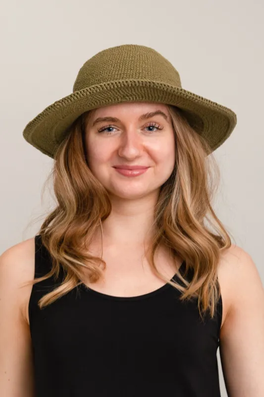 Khaki Hat, Cotton sold by Blue Sky
