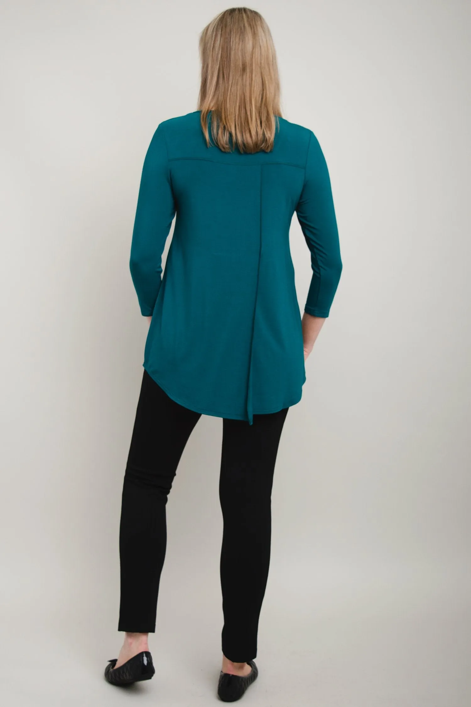 Franny Top, Teal, Bamboo - Final Sale sold by Blue Sky product image thumbnail 5