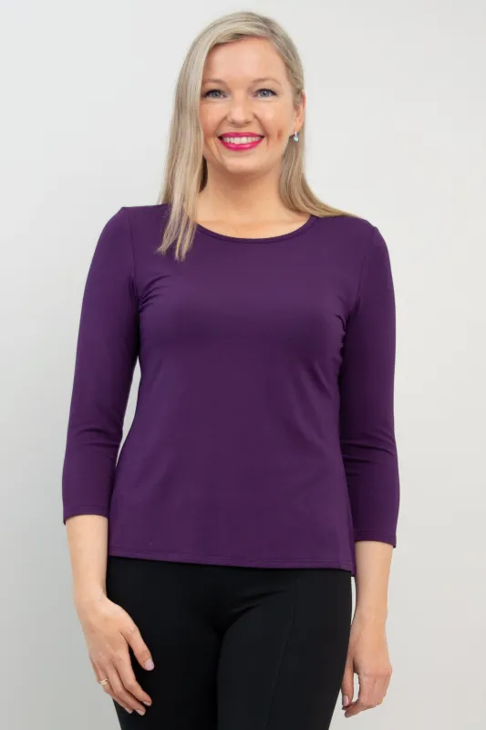 Margorie Top, Royale, Bamboo - Final Sale sold by Blue Sky