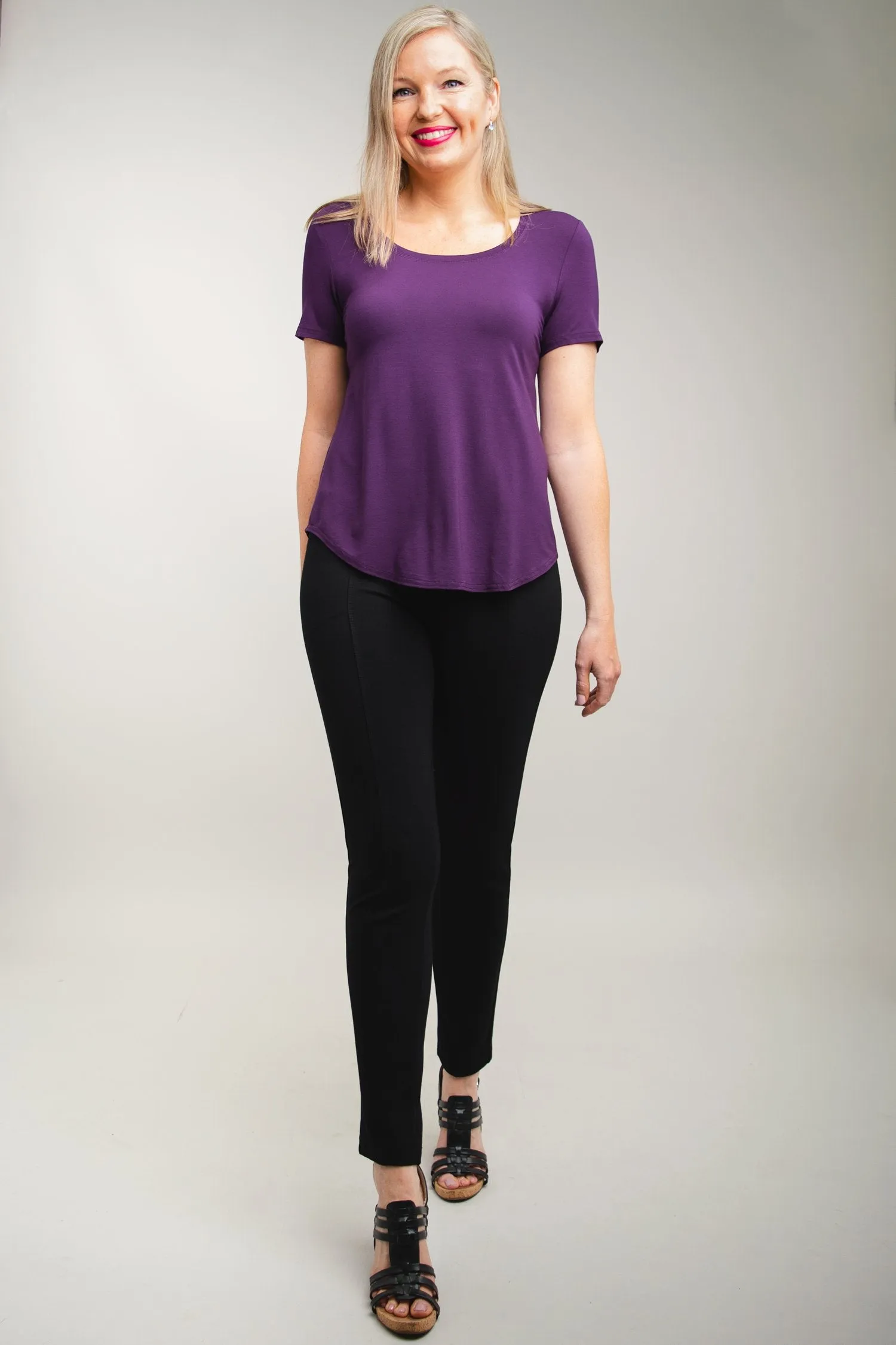 Tessa Tee, Royale, Bamboo sold by Blue Sky product image thumbnail 4