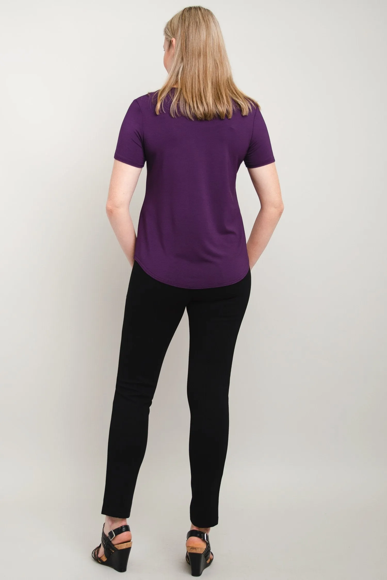 Tessa Tee, Royale, Bamboo sold by Blue Sky product image thumbnail 5