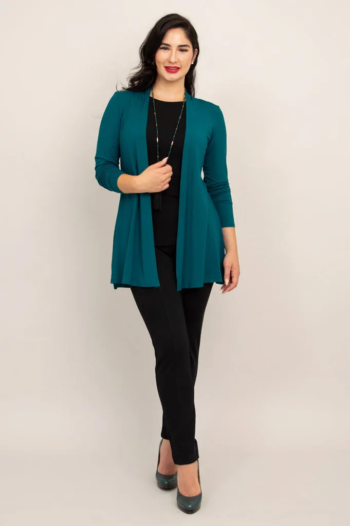 Chopra Jacket, Teal, Bamboo sold by Blue Sky product image thumbnail 3