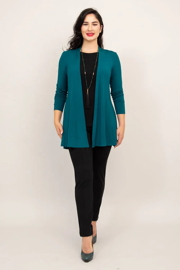 Chopra Jacket, Teal, Bamboo sold by Blue Sky product image thumbnail 4