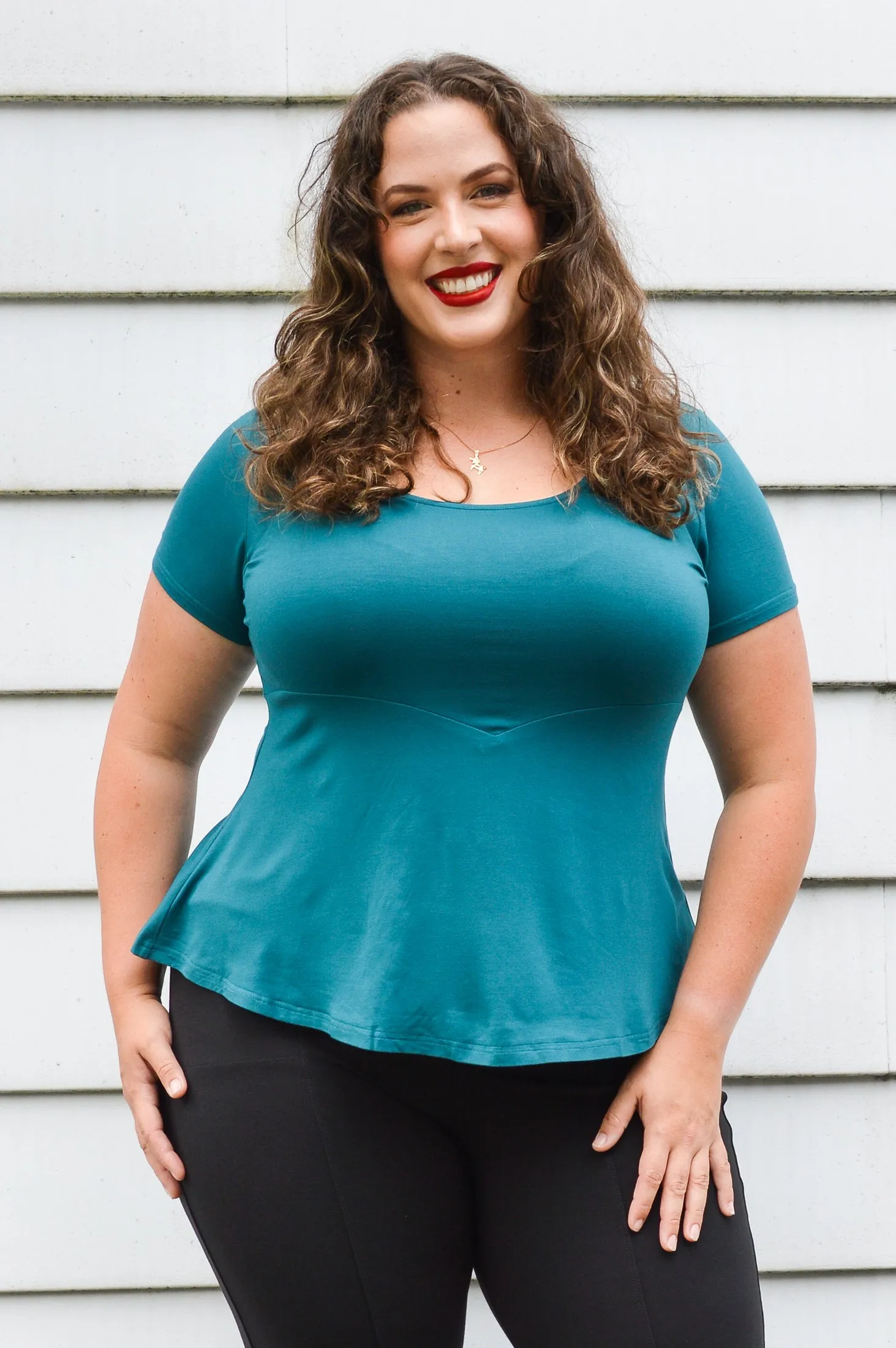 Kim Cap, Teal, Bamboo sold by Blue Sky product image thumbnail 2