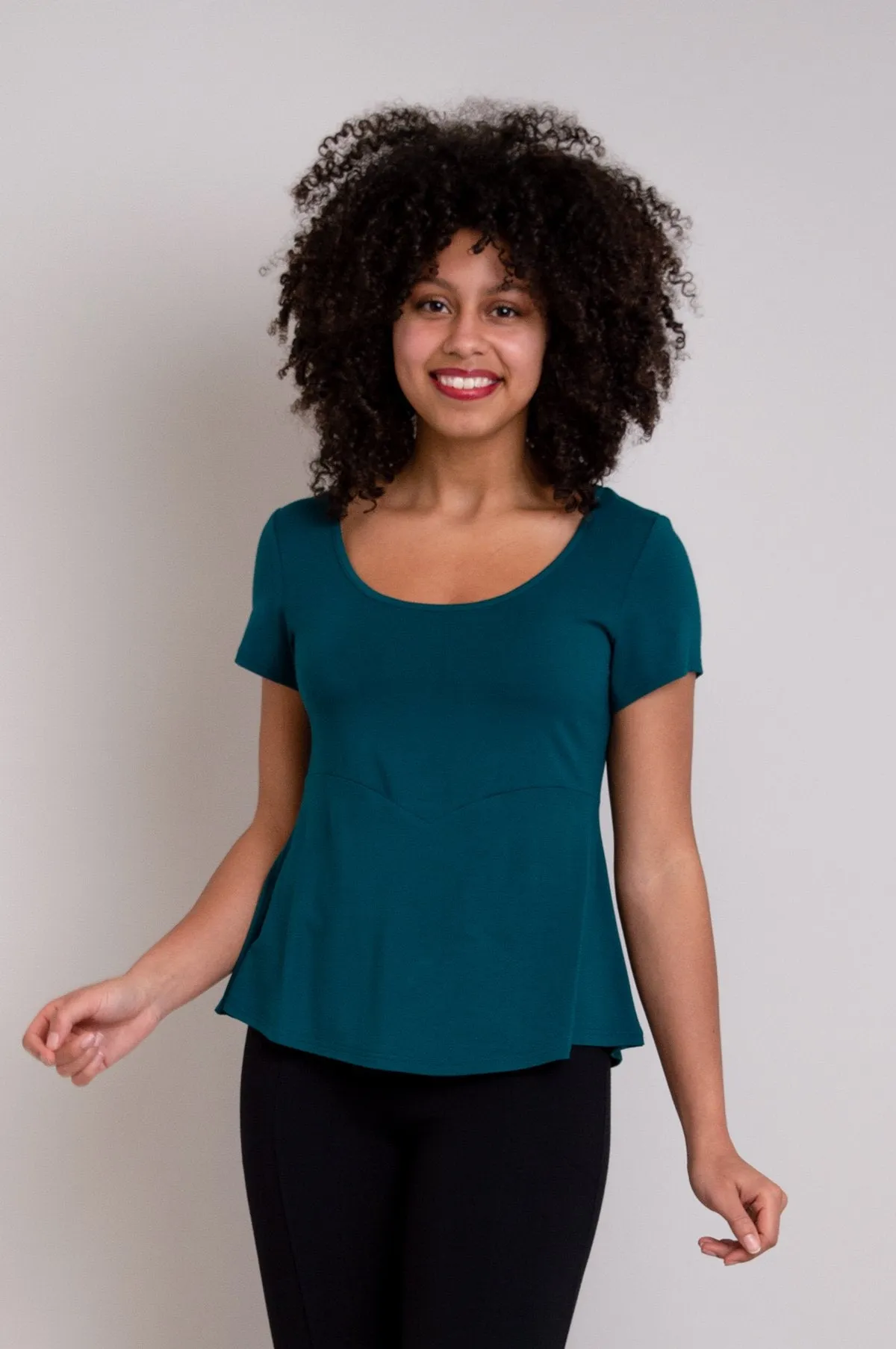 Kim Cap, Teal, Bamboo sold by Blue Sky product image thumbnail 4