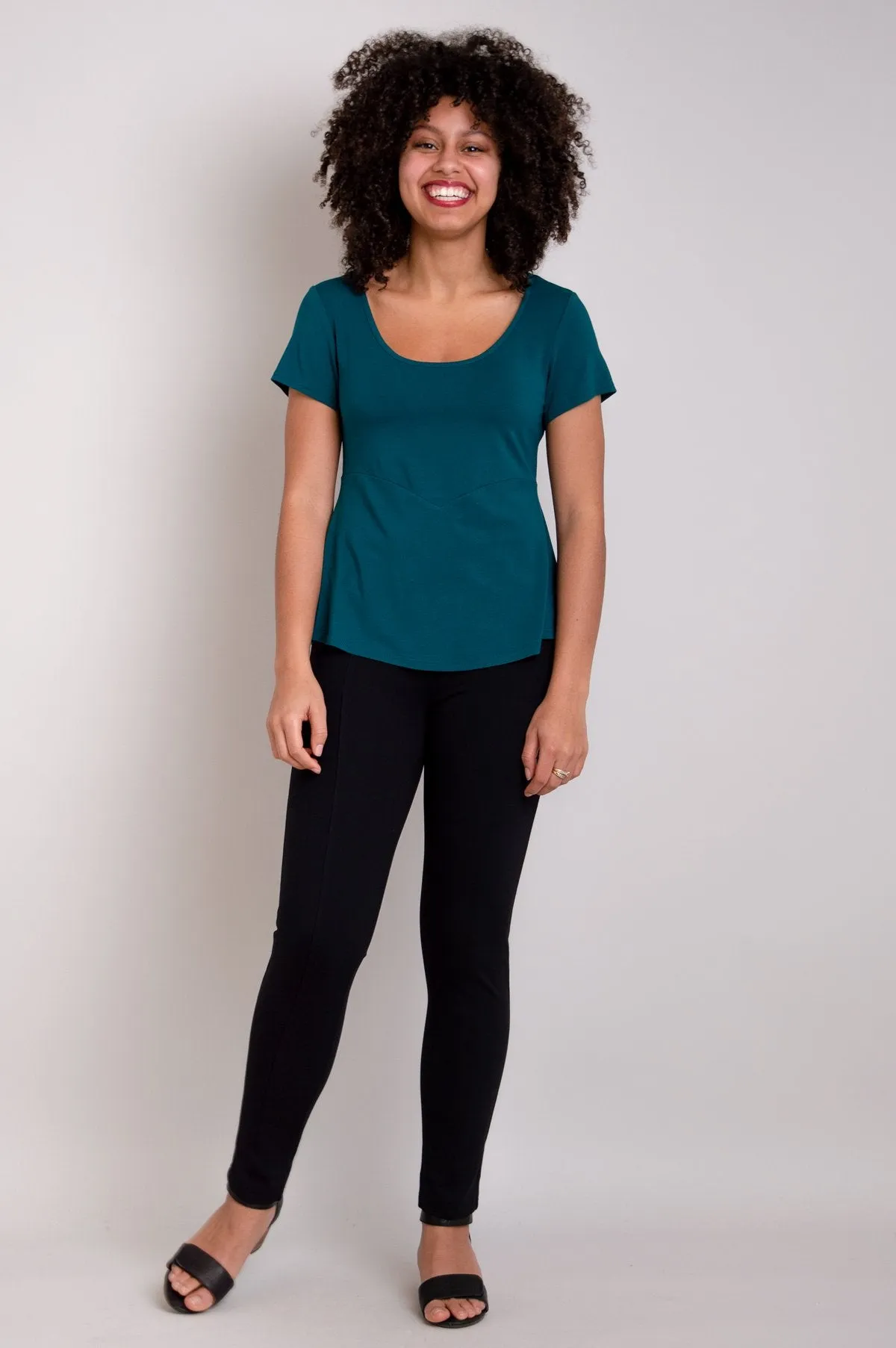 Kim Cap, Teal, Bamboo sold by Blue Sky product image thumbnail 3