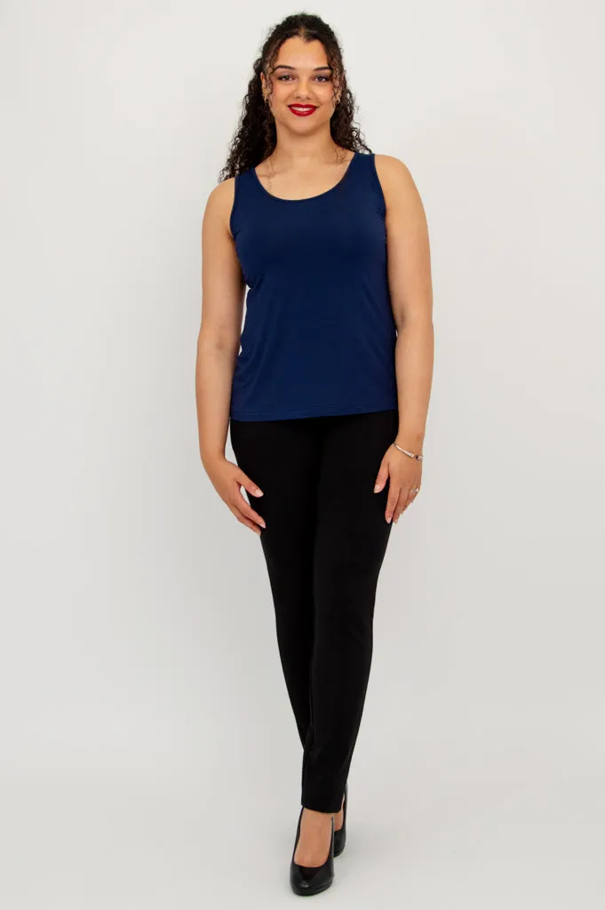 Avalon Tank, Indigo, Bamboo sold by Blue Sky product image thumbnail 4