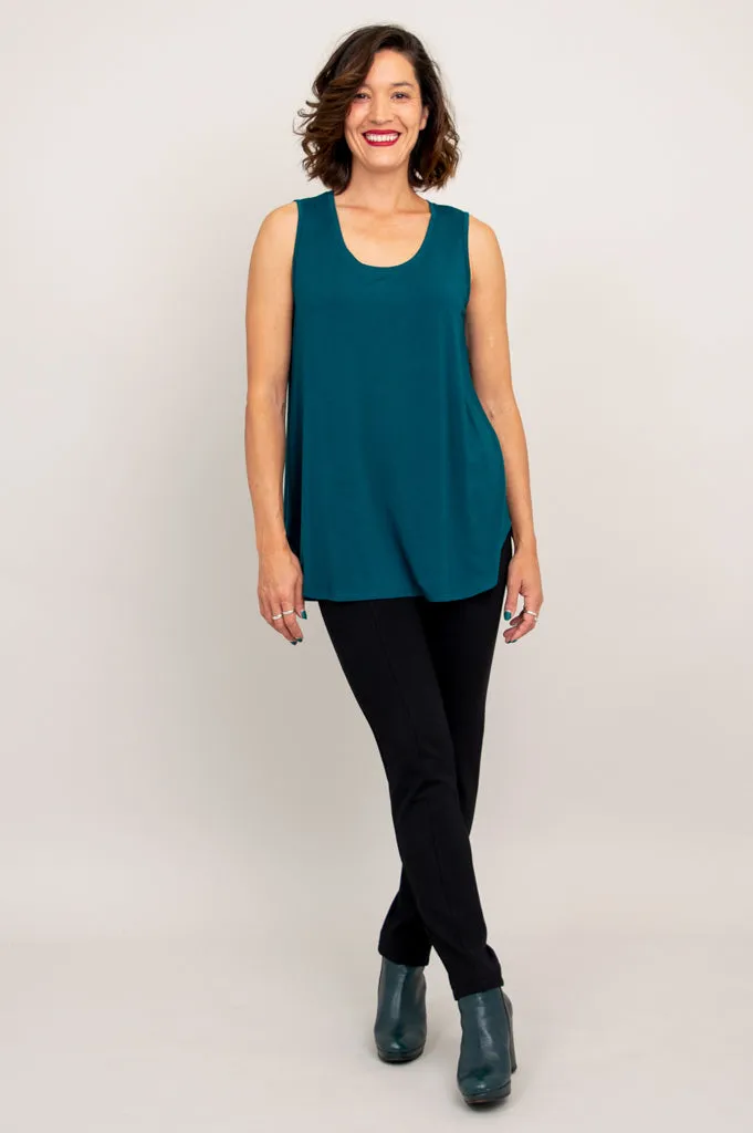 Jazz Tank, Teal, Bamboo sold by Blue Sky product image thumbnail 2