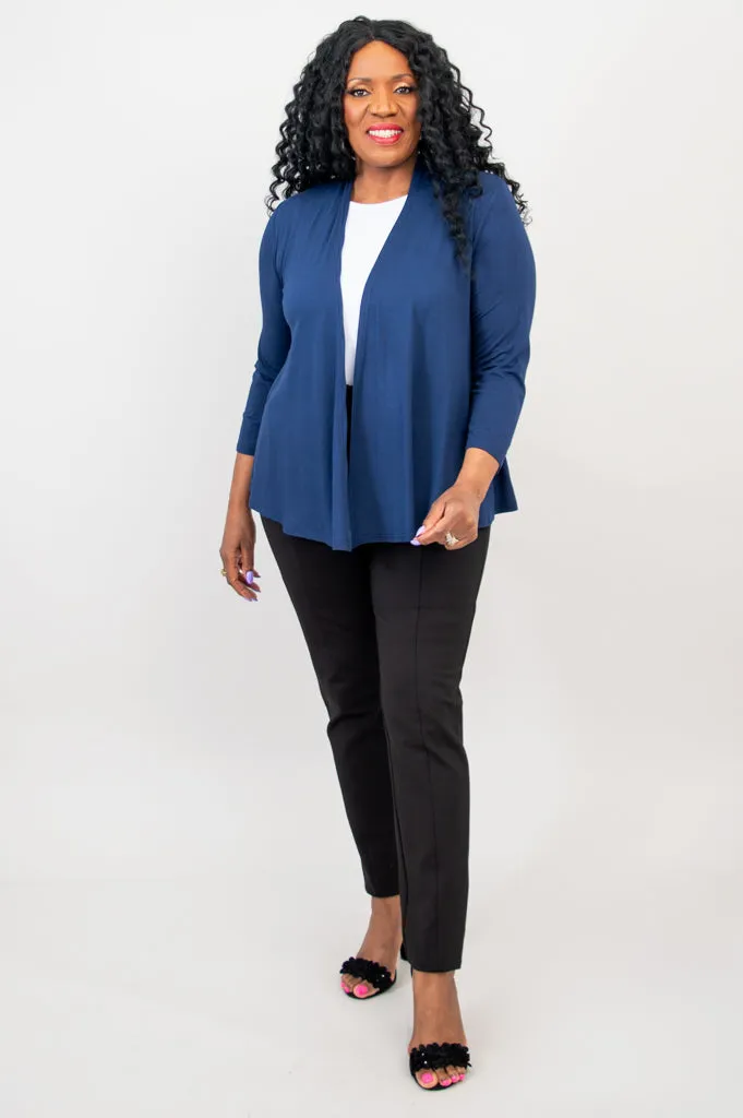 Kathy Jacket, Indigo, Bamboo sold by Blue Sky product image thumbnail 4
