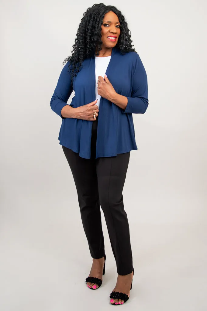 Kathy Jacket, Indigo, Bamboo sold by Blue Sky product image thumbnail 2