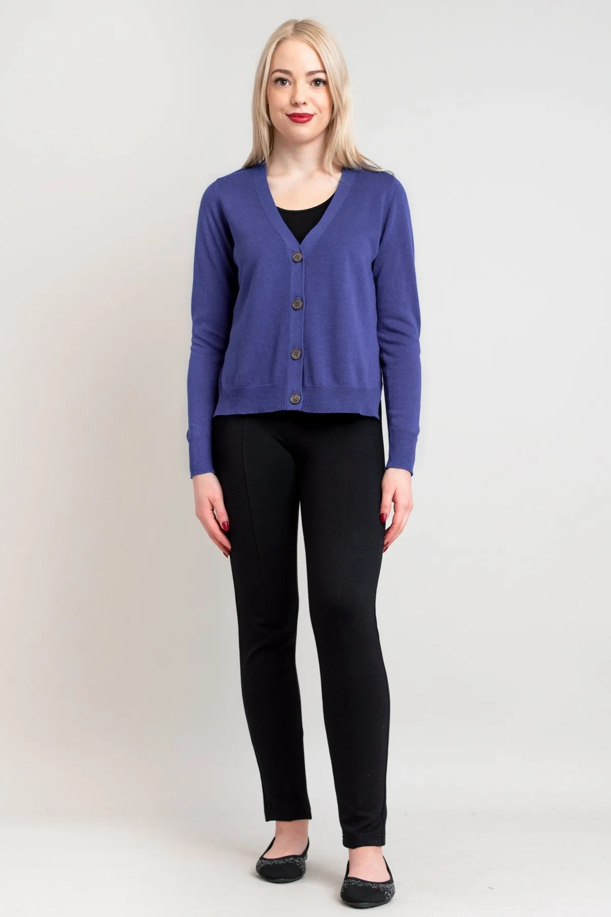 Jessica Sweater, Deep Blue, Bamboo Cotton sold by Blue Sky product image thumbnail 2