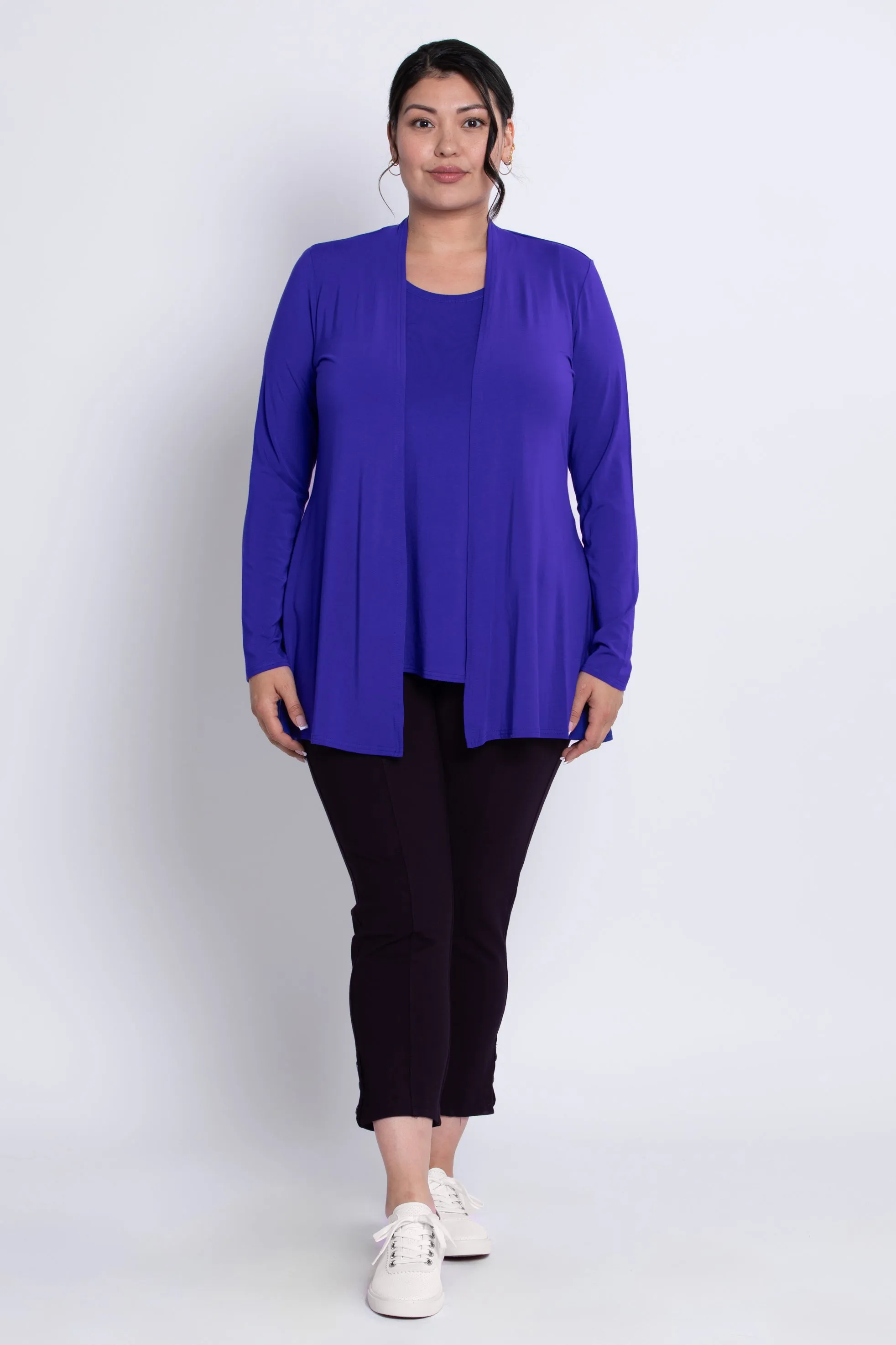 Chopra Jacket, Violet, Bamboo sold by Blue Sky product image thumbnail 4