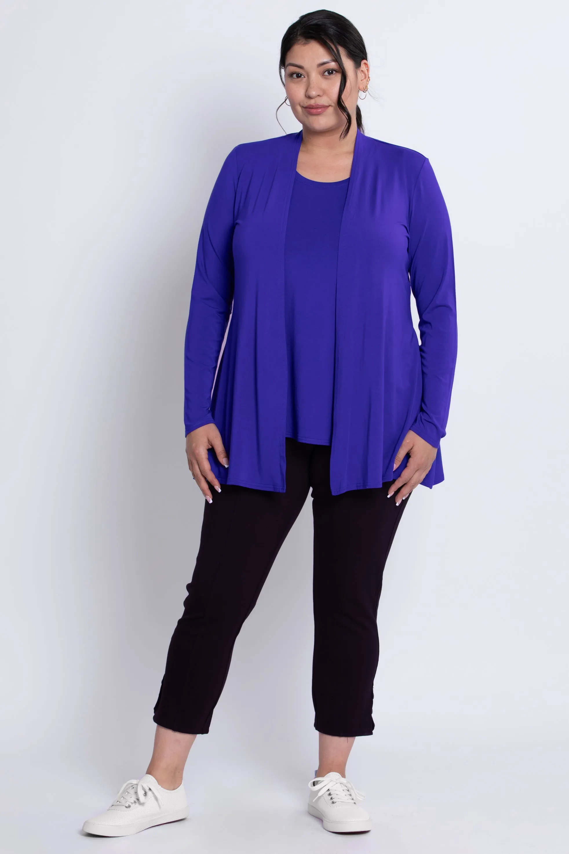 Chopra Jacket, Violet, Bamboo sold by Blue Sky product image thumbnail 3