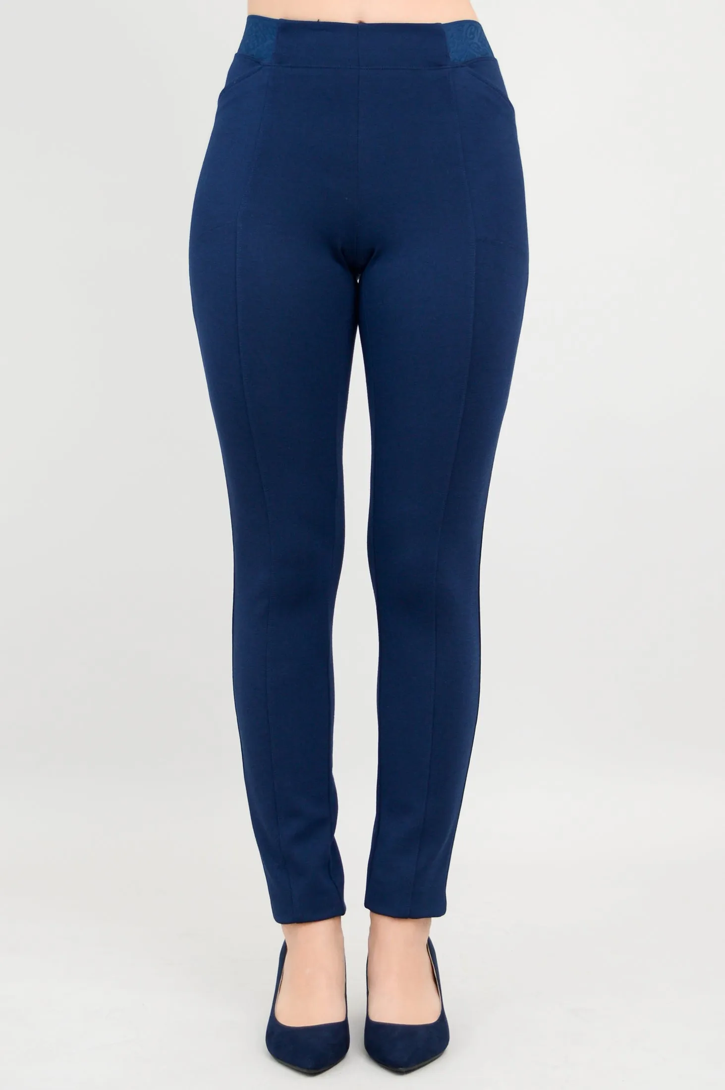 Nadia Petite Pant, Indigo, Modal sold by Blue Sky product image thumbnail 5