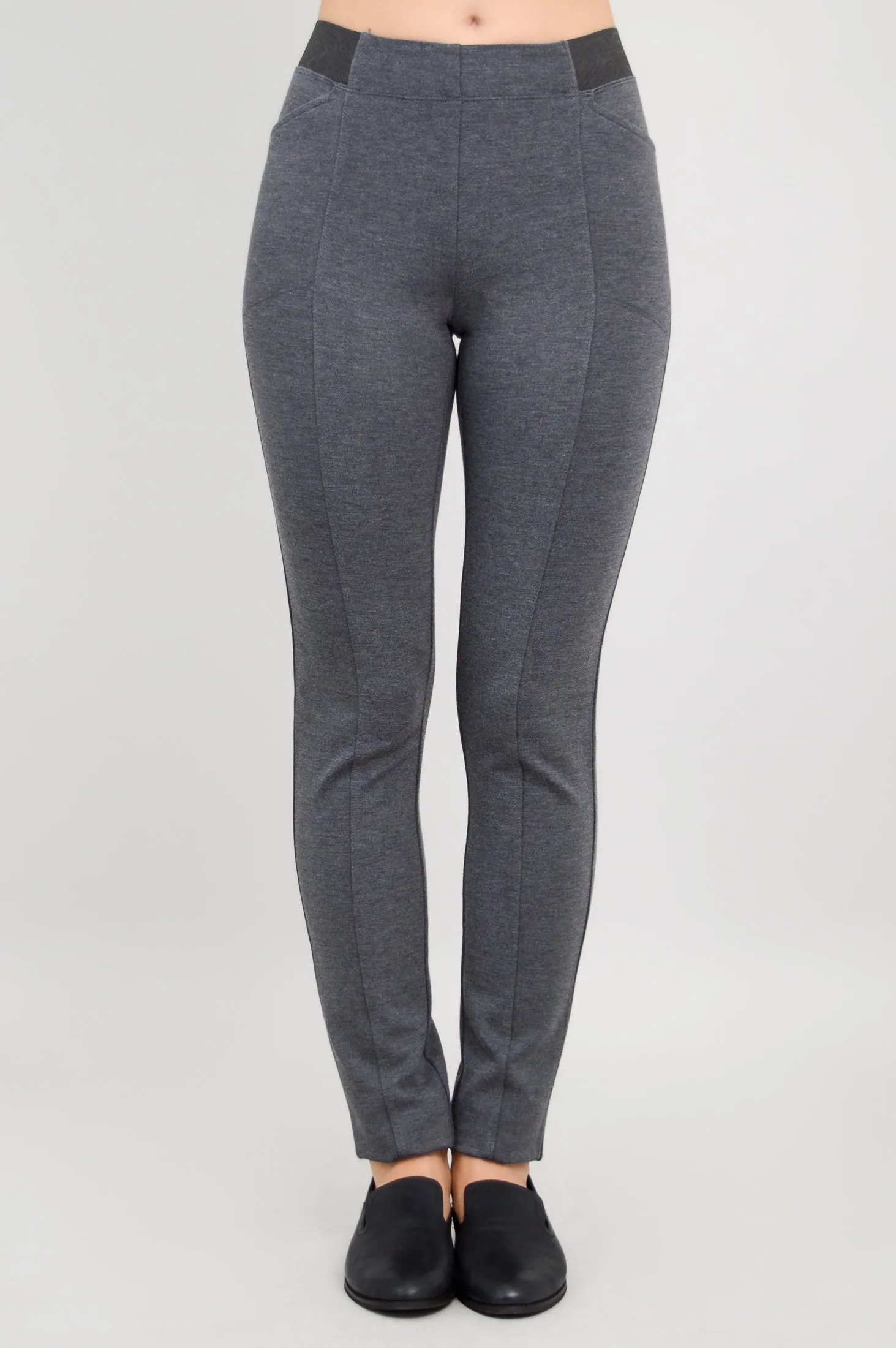 Nadia Petite Pant, Granite, Modal sold by Blue Sky product image thumbnail 2