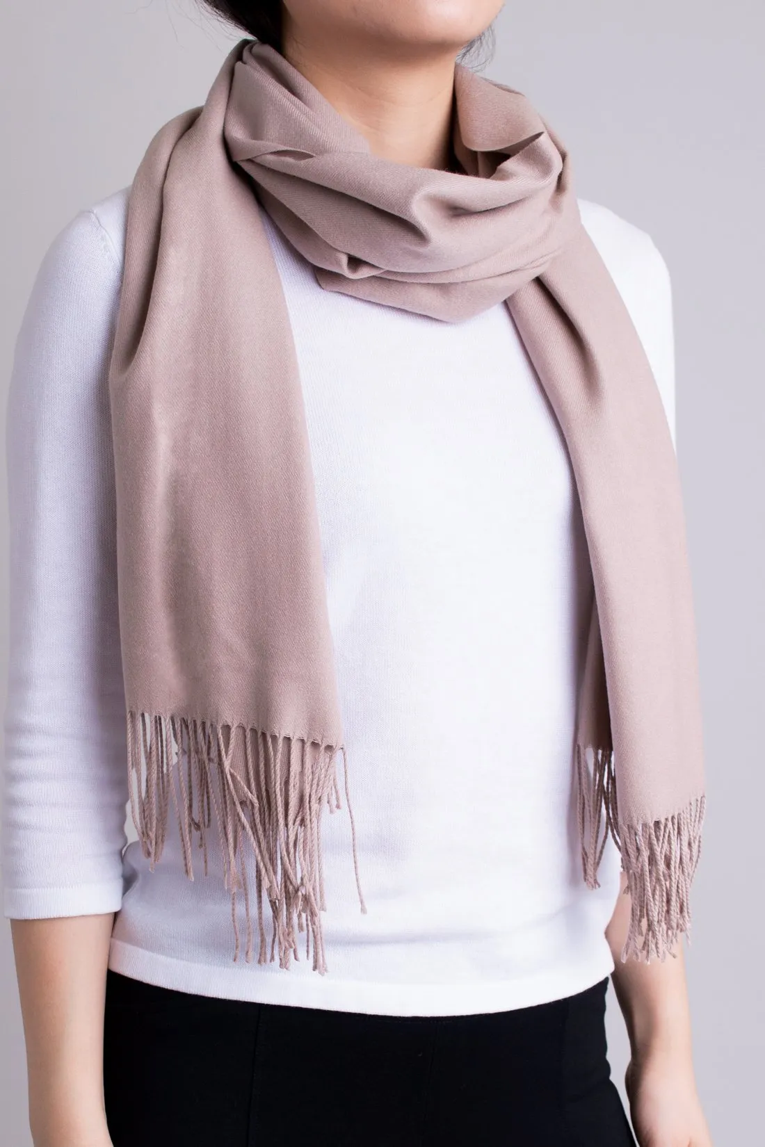 Cozy Scarf, Taupe sold by Blue Sky product image thumbnail 2