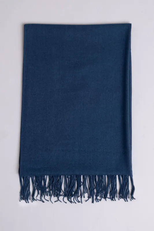 Cozy Scarf, Navy sold by Blue Sky