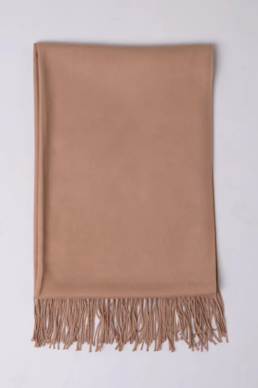 Cozy Scarf, Beige sold by Blue Sky