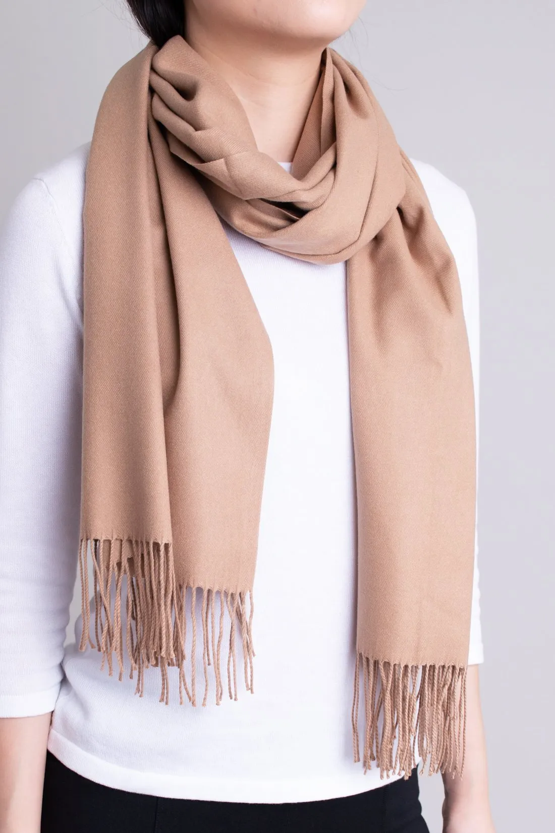 Cozy Scarf, Beige sold by Blue Sky product image thumbnail 2