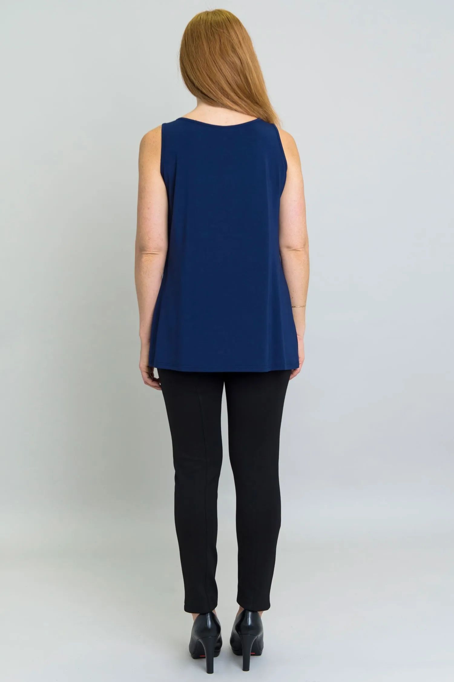 Relaxed Tank, Indigo, Bamboo - Final Sale sold by Blue Sky product image thumbnail 5