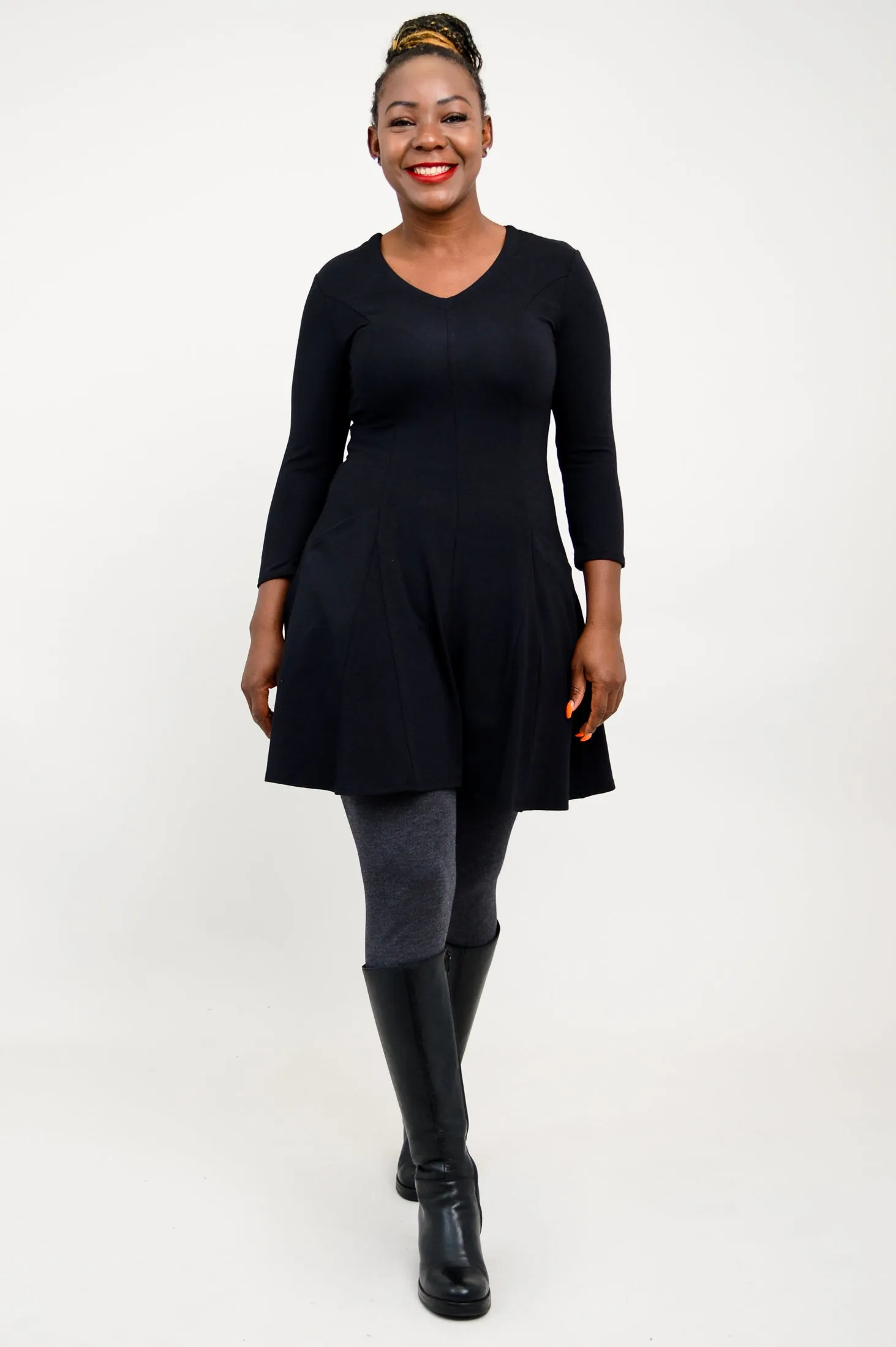 Wilma Tunic, Black, Bamboo sold by Blue Sky product image thumbnail 2