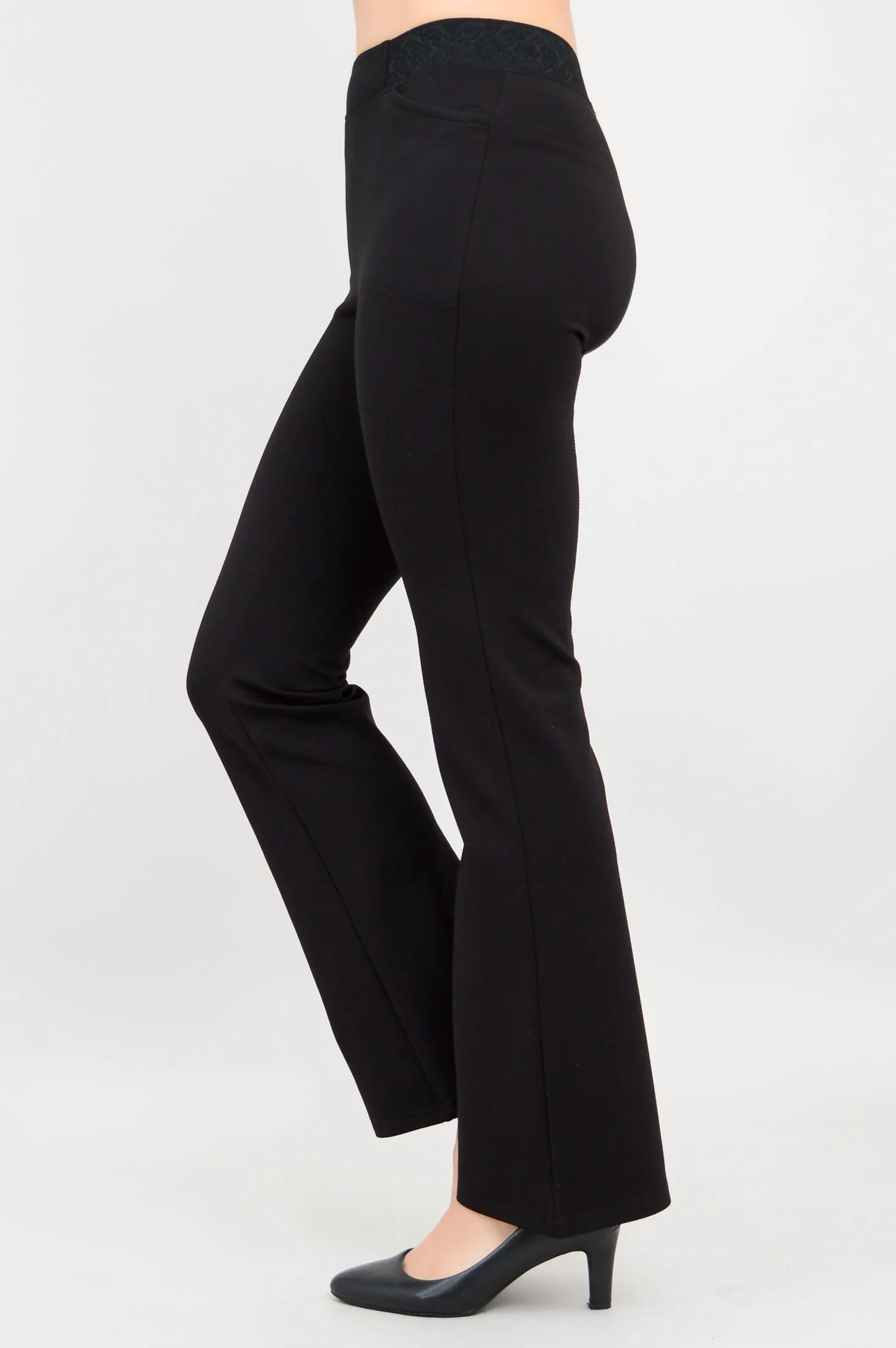 Daya Petite Pant, Black, Modal sold by Blue Sky product image thumbnail 2