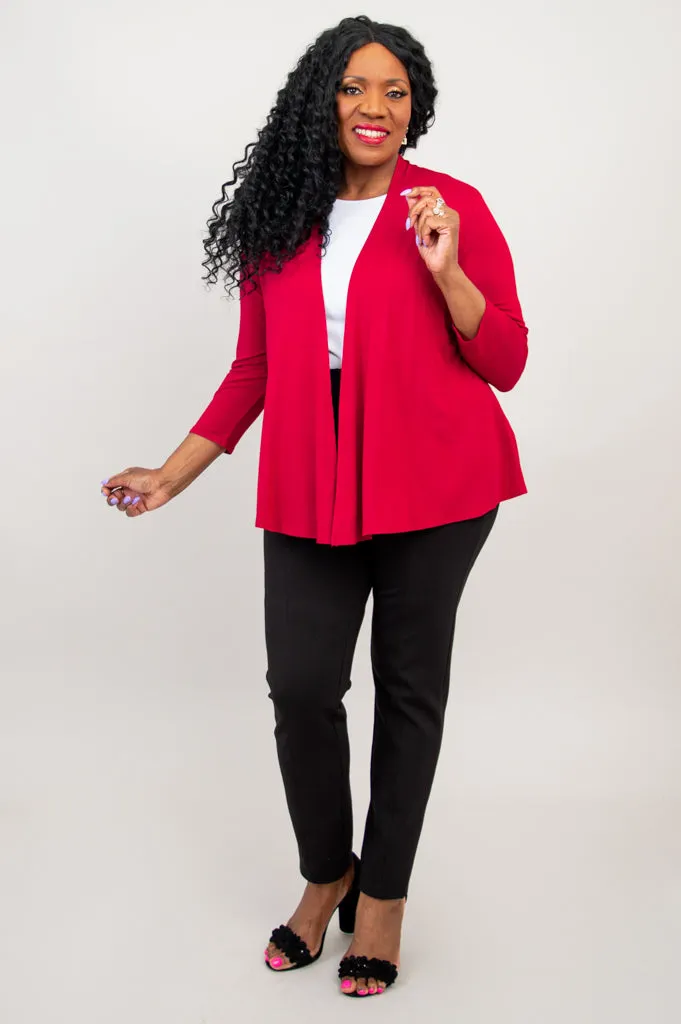 Kathy Jacket, Lipstick, Bamboo sold by Blue Sky product image thumbnail 4