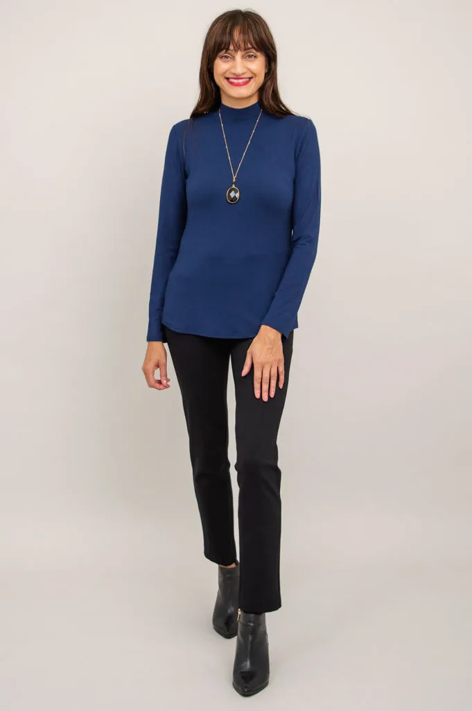 Tonya Top, Indigo, Bamboo sold by Blue Sky product image thumbnail 4