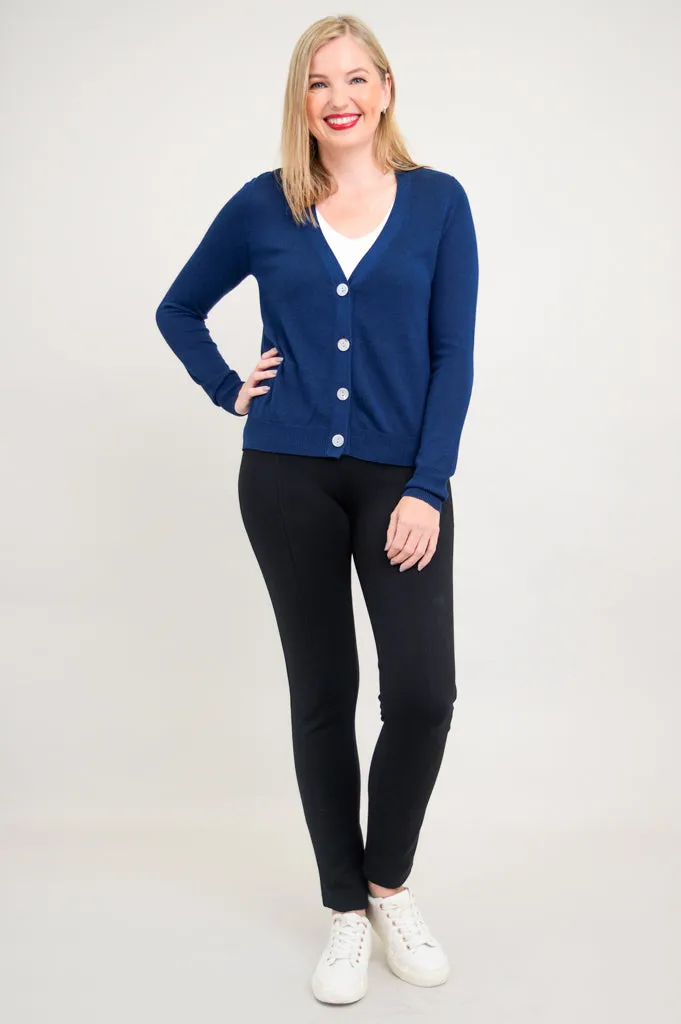 Jessica Sweater, Indigo, Bamboo Cotton sold by Blue Sky product image thumbnail 3