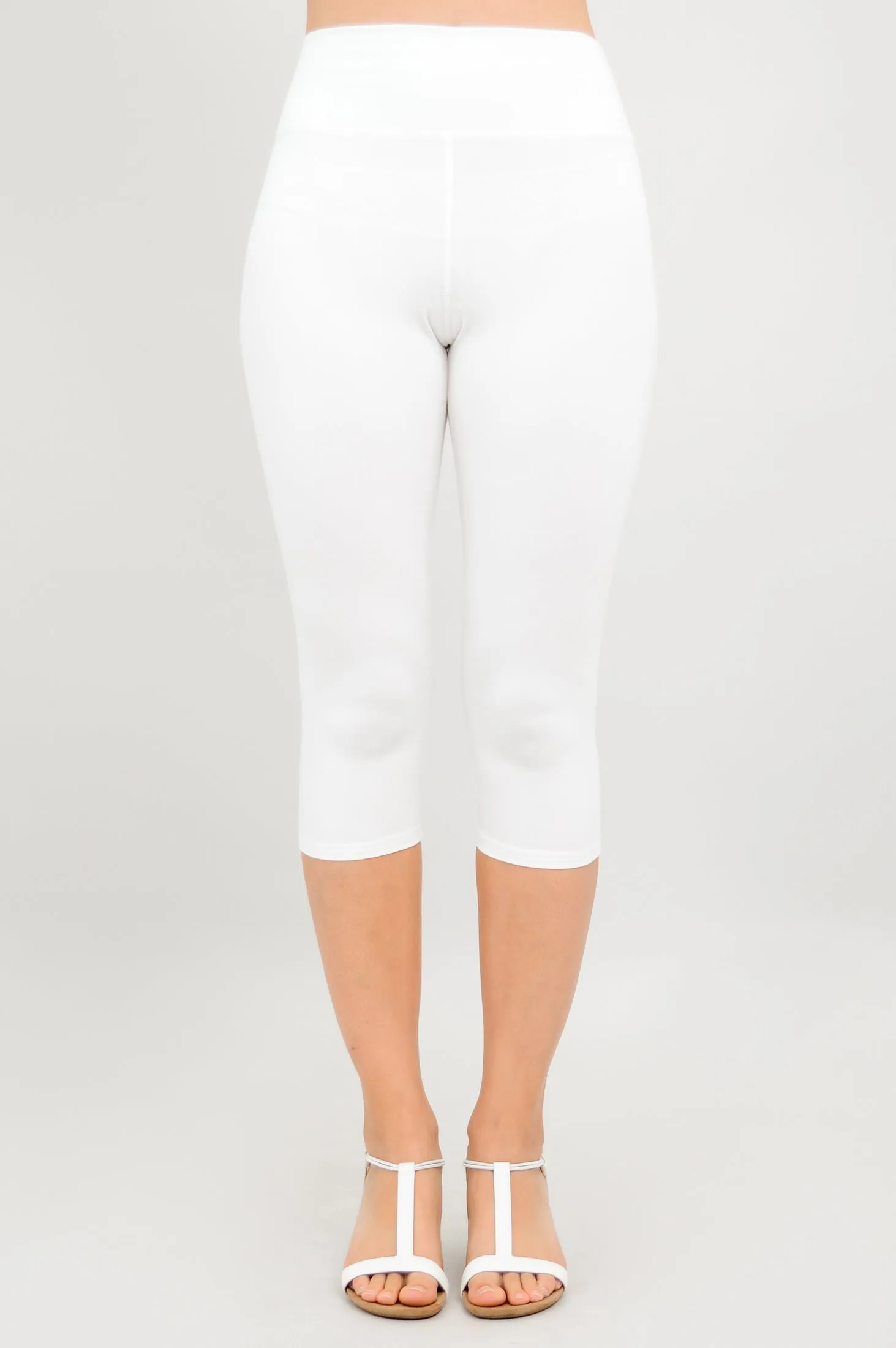Riley Capri, Snow White, Bamboo sold by Blue Sky product image thumbnail 2