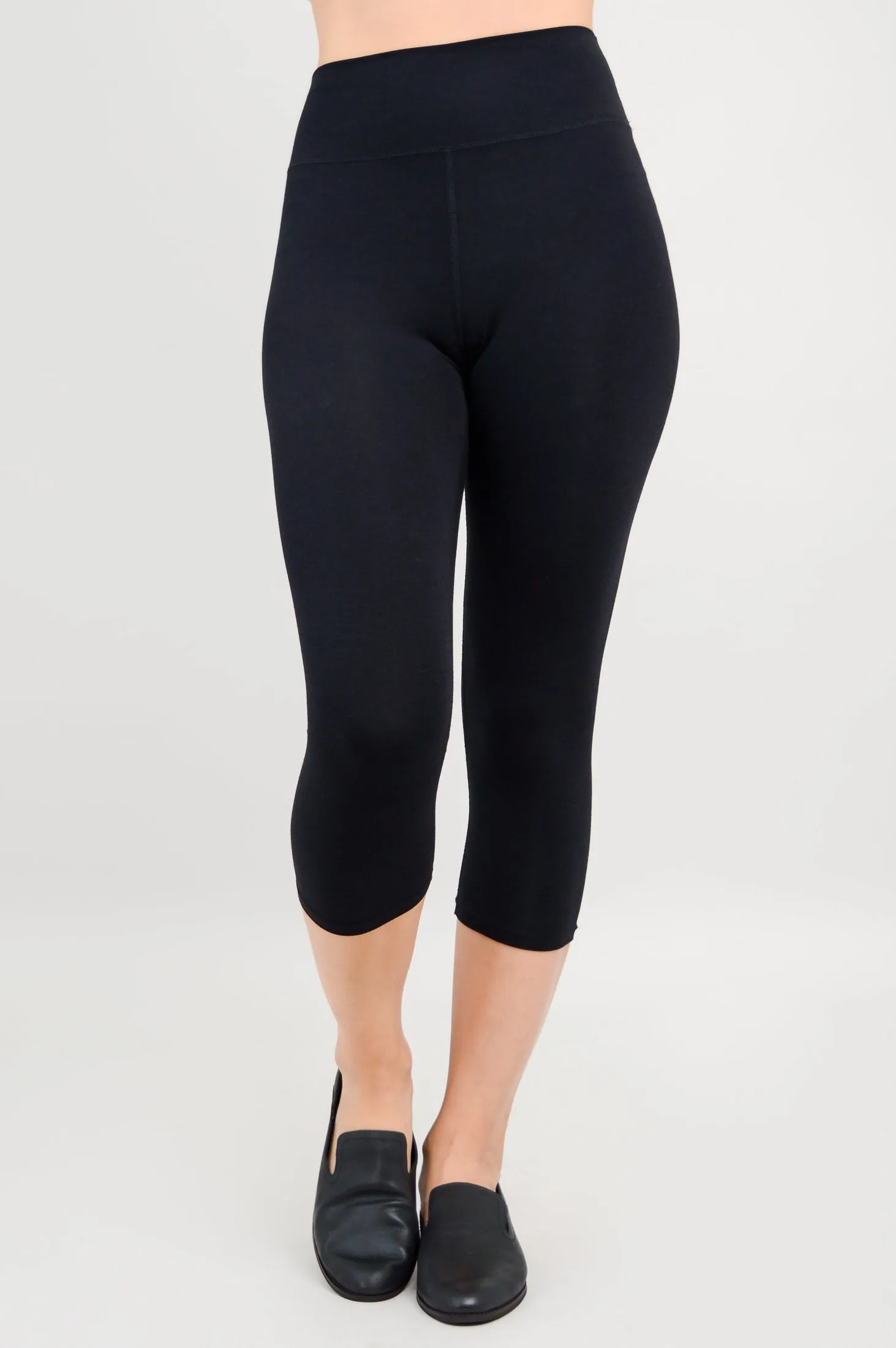 Riley Capri, Black, Bamboo sold by Blue Sky