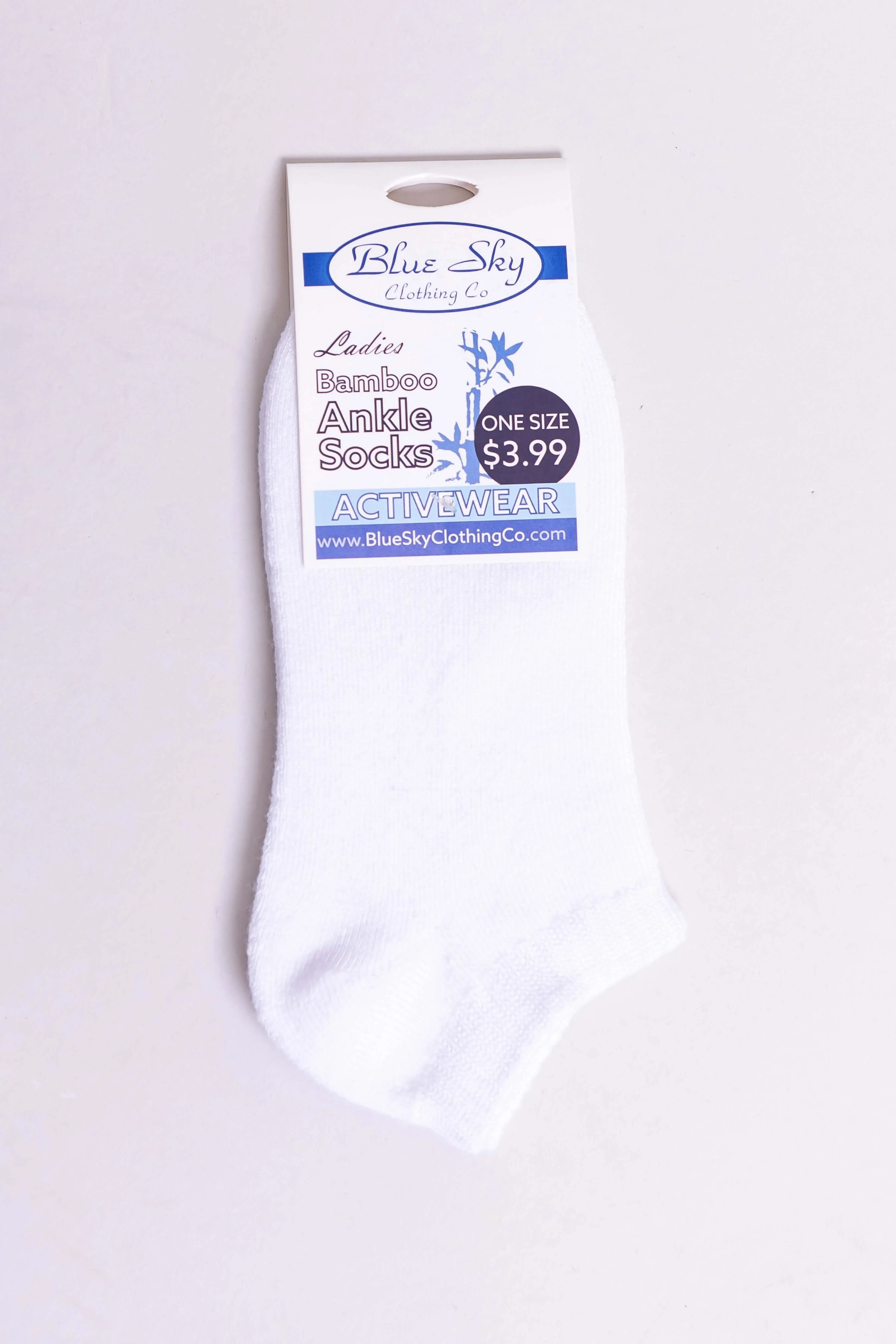 Ladies Active Ankle Sock, Bamboo sold by Blue Sky product image thumbnail 5