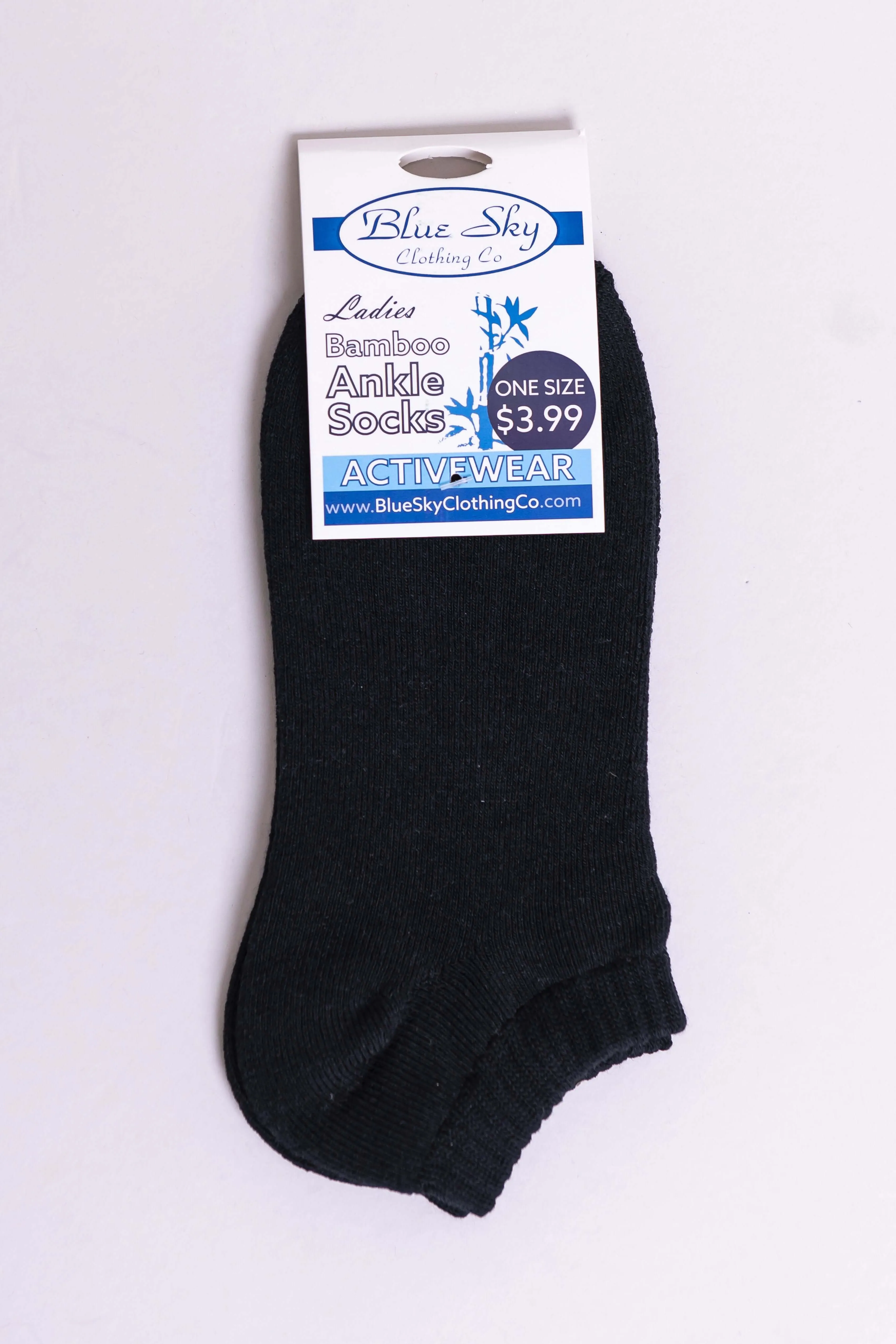 Ladies Active Ankle Sock, Bamboo sold by Blue Sky product image thumbnail 4