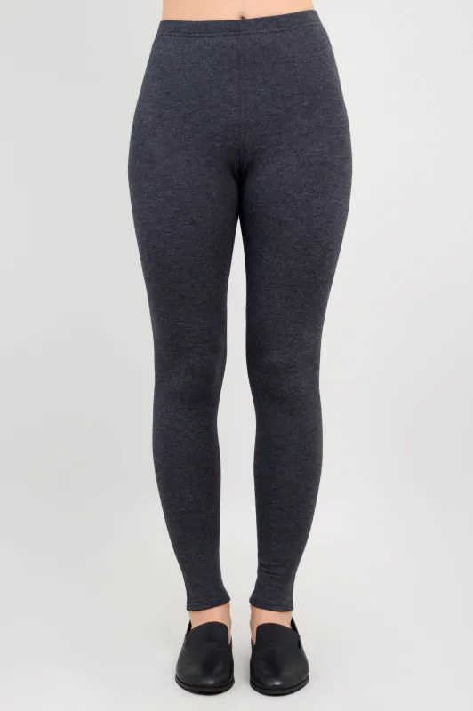 Bobbi Legging, Granite, Bamboo Fleece sold by Blue Sky