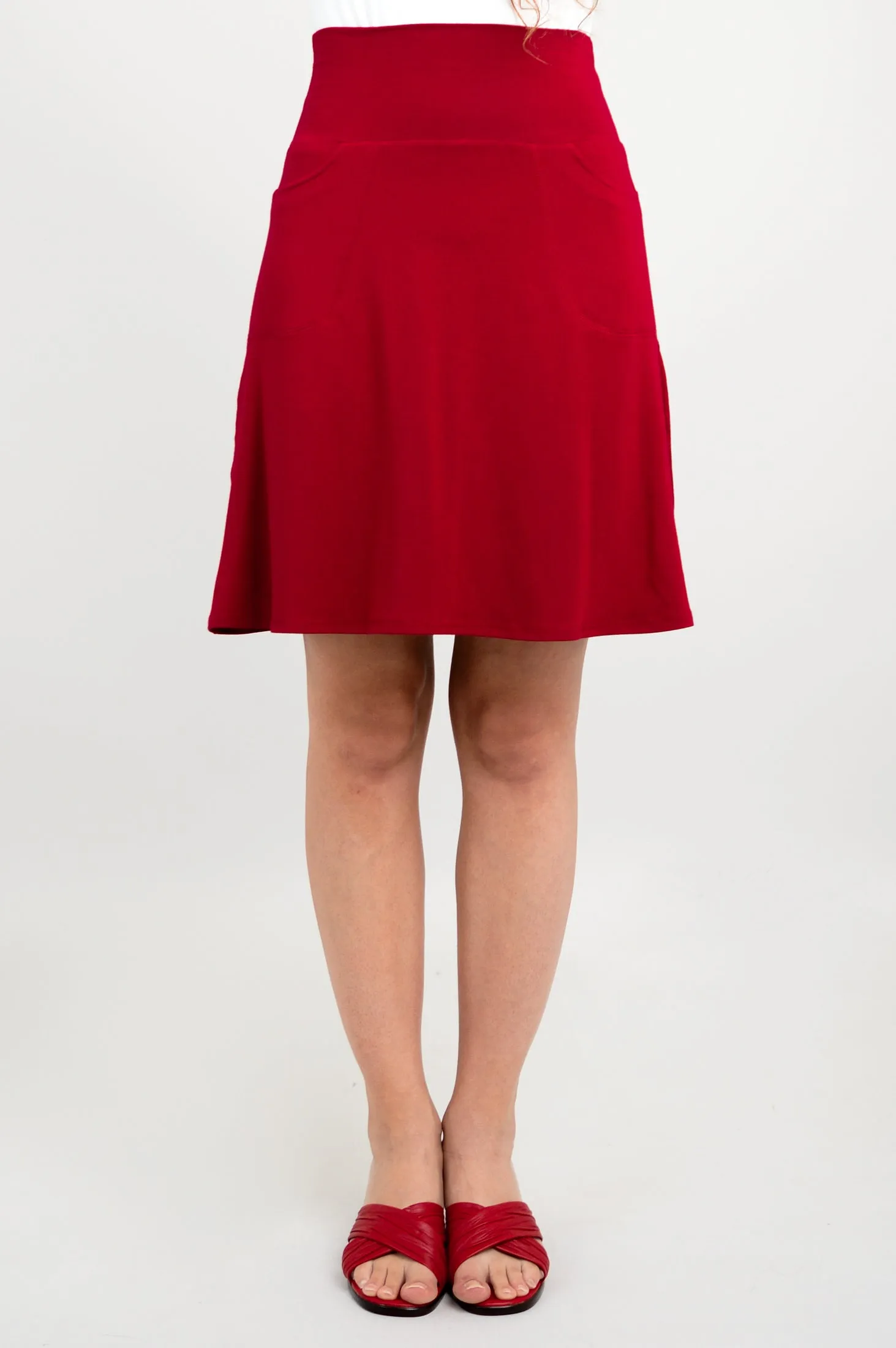 Magna Skort, Lipstick, Bamboo sold by Blue Sky