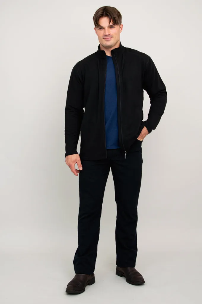 Matt Jacket, Black, Bamboo Fleece sold by Blue Sky product image thumbnail 2