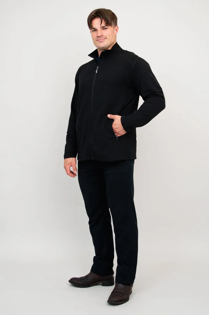 Matt Jacket, Black, Bamboo Fleece sold by Blue Sky product image thumbnail 4