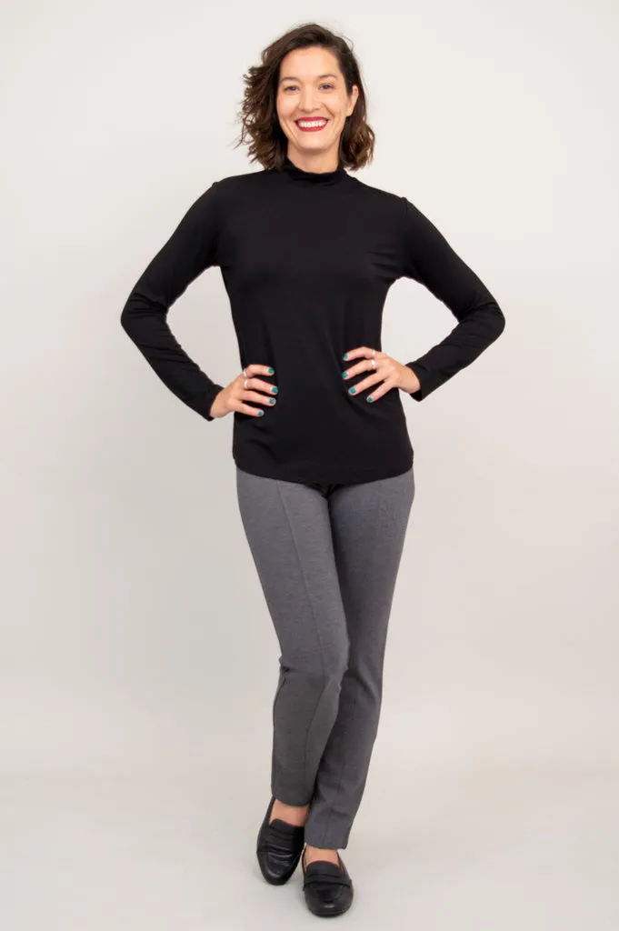 Tonya Top, Black, Bamboo sold by Blue Sky product image thumbnail 4