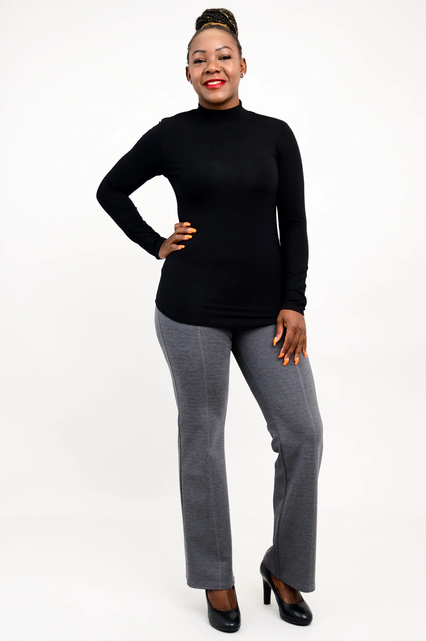 Tonya Top, Black, Bamboo sold by Blue Sky product image thumbnail 2