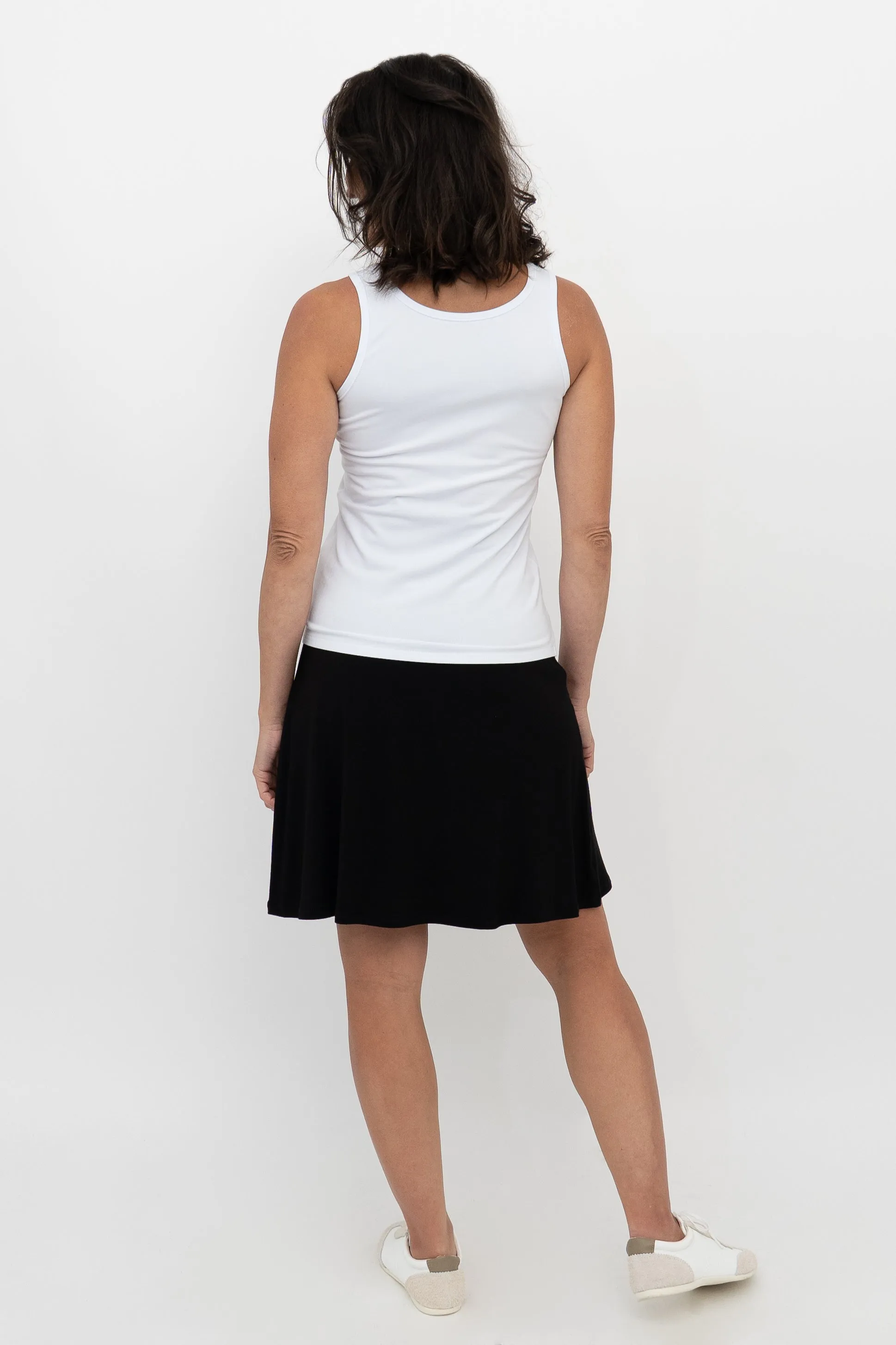 Magna Skort, Black, Bamboo sold by Blue Sky product image thumbnail 5
