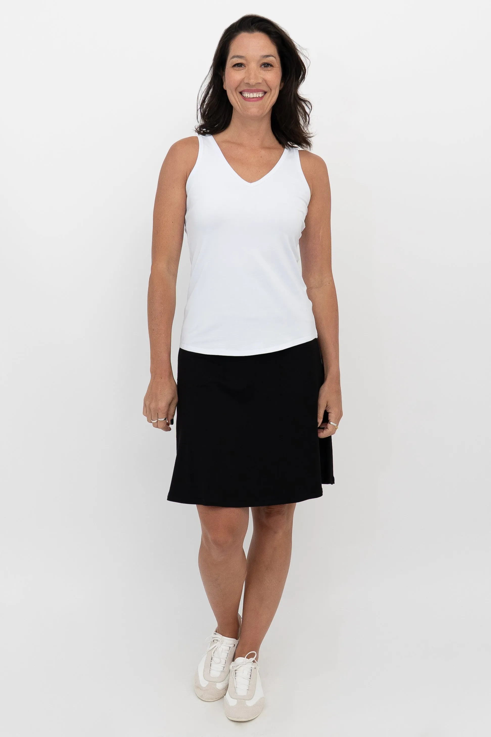 Magna Skort, Black, Bamboo sold by Blue Sky product image thumbnail 4