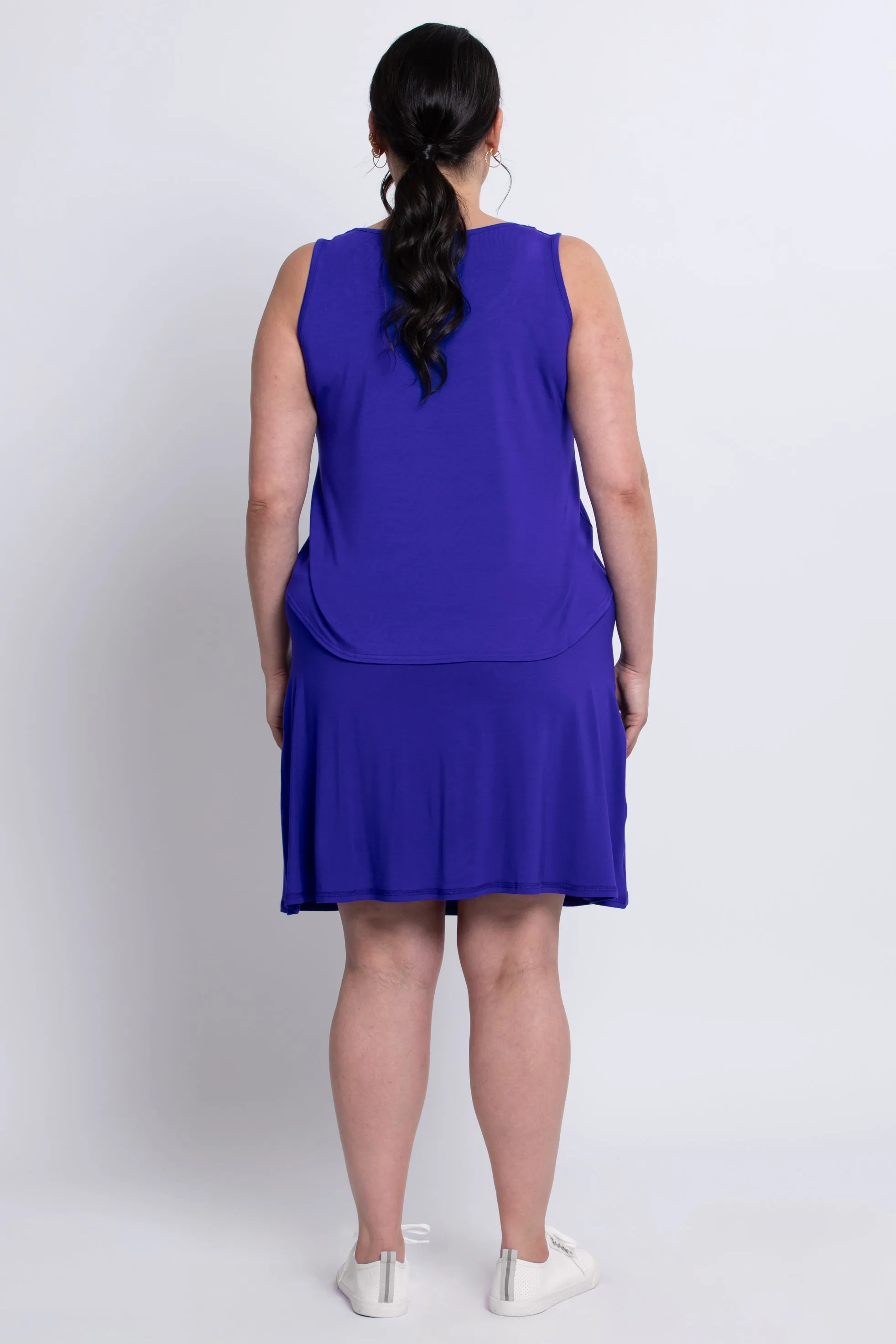 Magna Skort, Violet, Bamboo sold by Blue Sky product image thumbnail 5