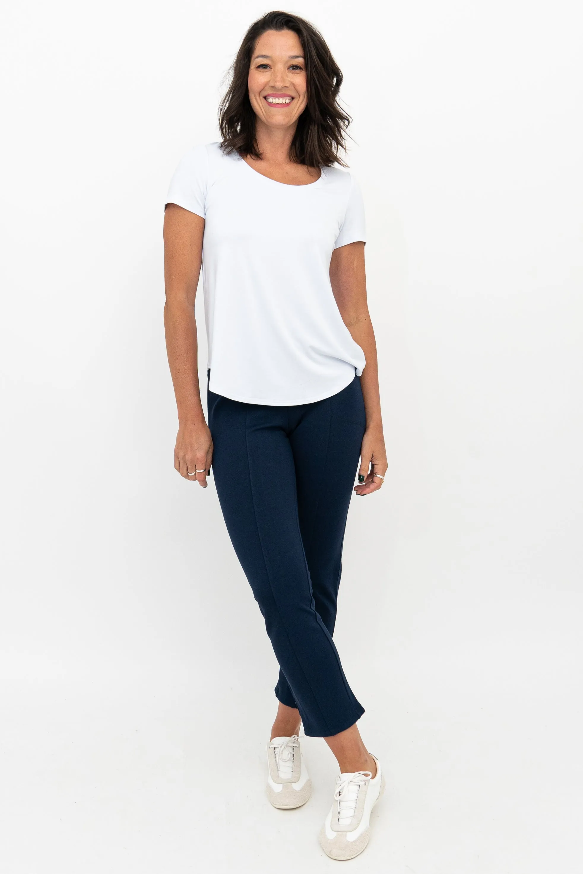 Nadine Crop, Indigo, Modal sold by Blue Sky product image thumbnail 2