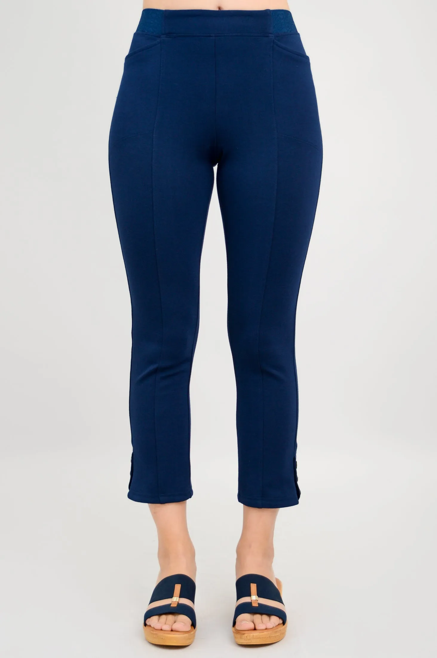 Nadine Crop, Indigo, Modal sold by Blue Sky