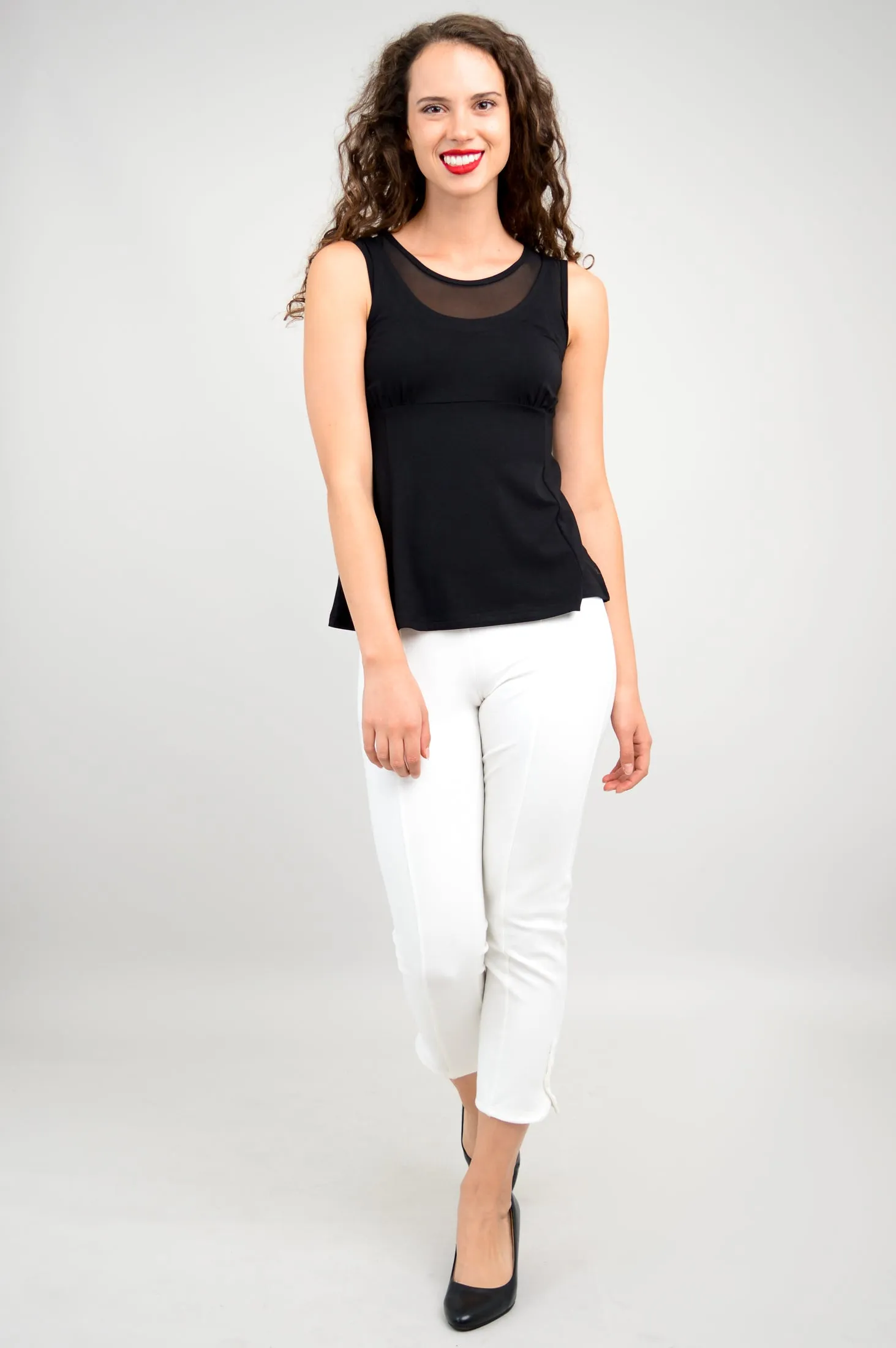 Rhine Tank, Black, Bamboo sold by Blue Sky product image thumbnail 4