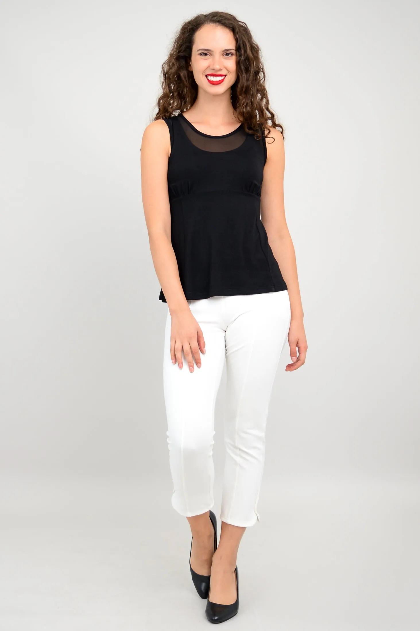 Rhine Tank, Black, Bamboo sold by Blue Sky product image thumbnail 2