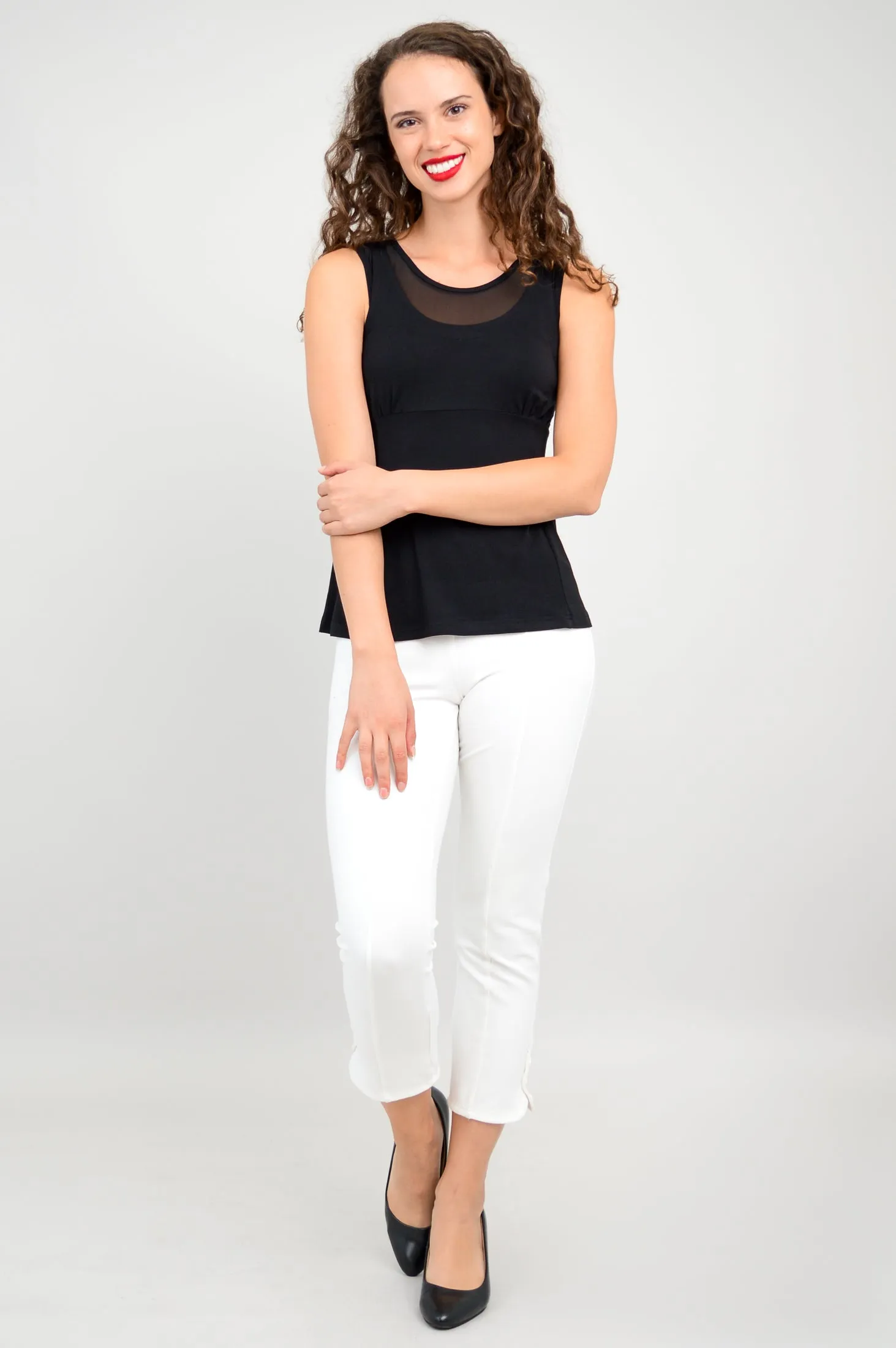 Rhine Tank, Black, Bamboo sold by Blue Sky product image thumbnail 3