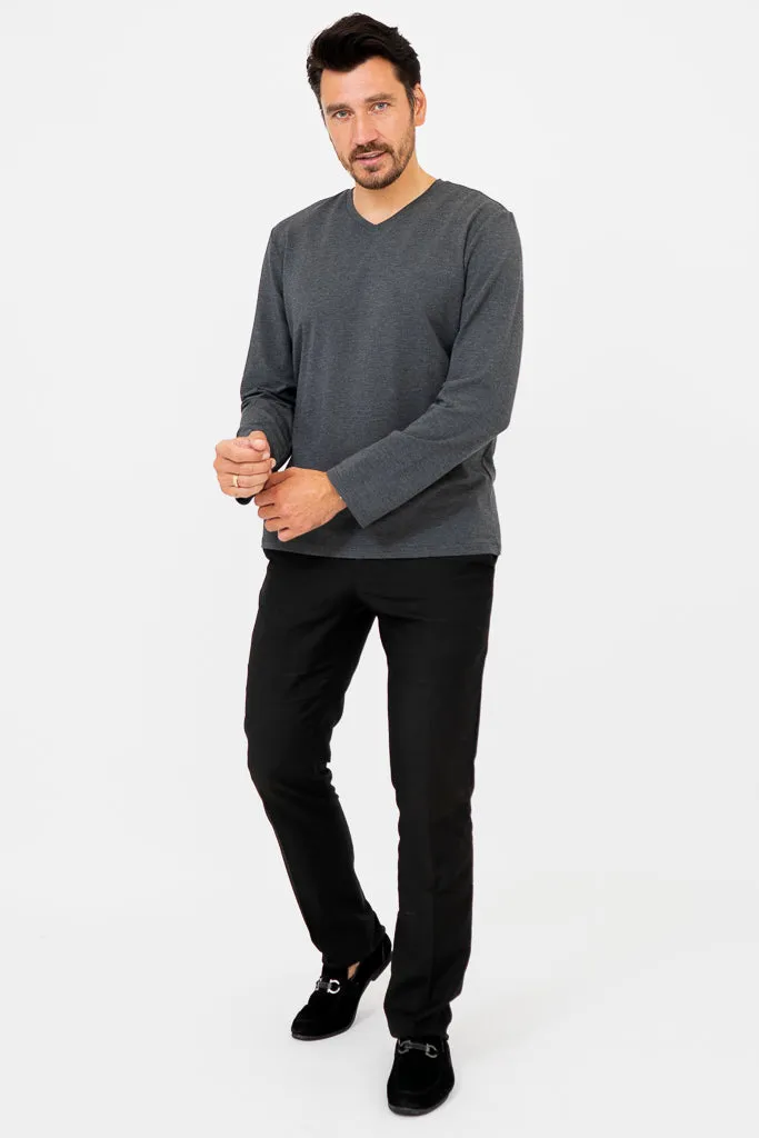 Adam Long Sleeve, Graphite, Bamboo sold by Blue Sky product image thumbnail 2