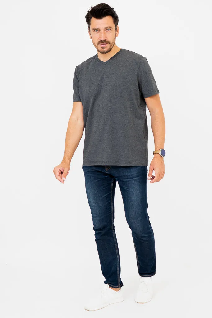 Adam Short Sleeve Shirt, Graphite, Bamboo sold by Blue Sky product image thumbnail 5