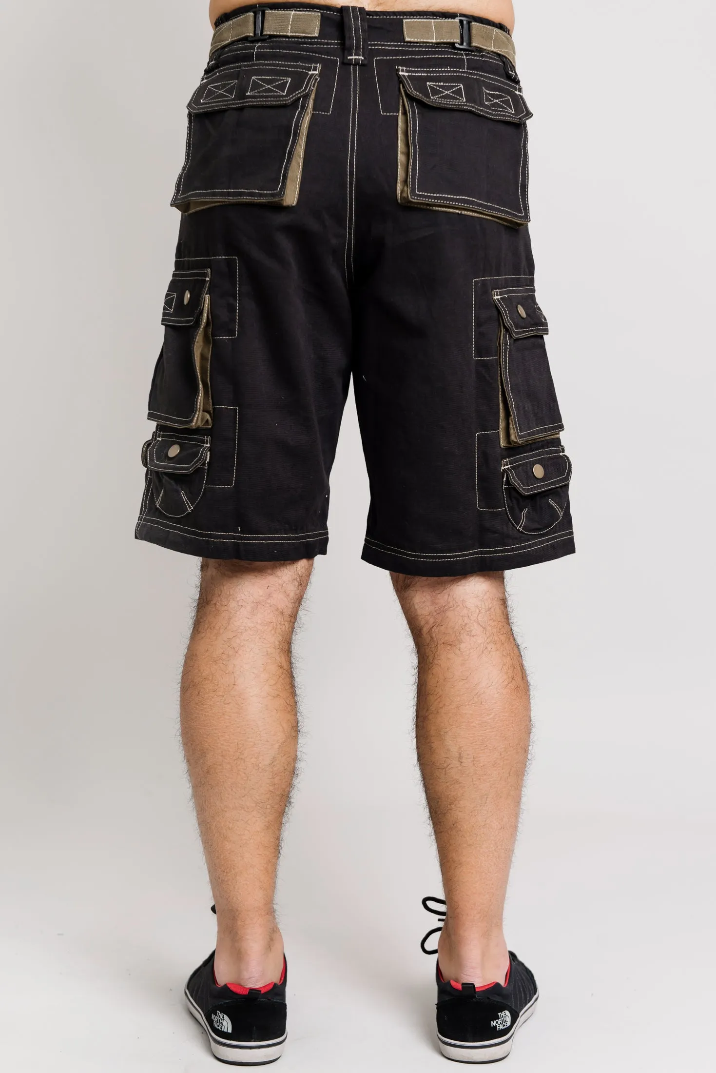 Cargo Shorts, Black, Cotton sold by Blue Sky product image thumbnail 5